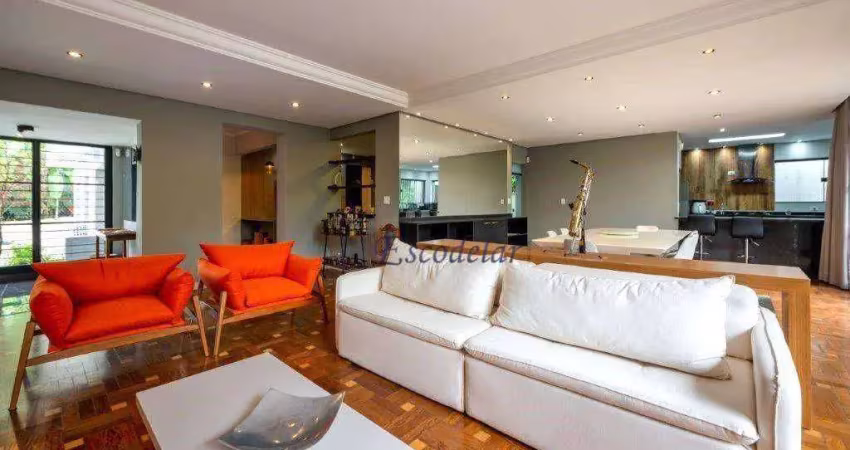 Casa para alugar, 340 m² por r$ 37.095,77/mês - brooklin - são paulo/sp