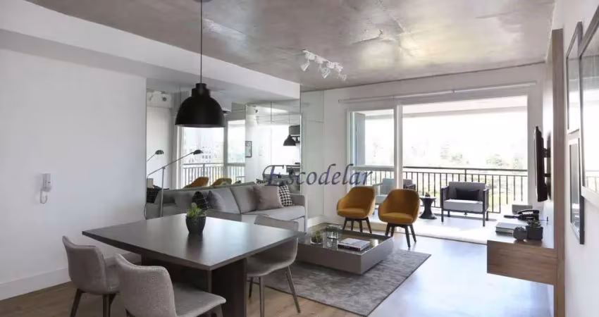 Apartamento à venda, 64 m² por r$ 1.190.000,00 - brooklin - são paulo/sp