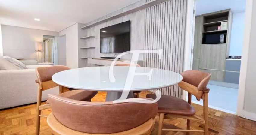 Apartamento para comprar com 3 quartos ( 1 suíte ), reformado, 135m², andar alto no itaim bibi