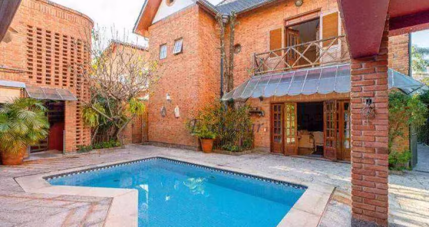 Casa com 4 dormitórios à venda, 400 m² por r$ 4.500.000,00 - vila madalena - são paulo/sp