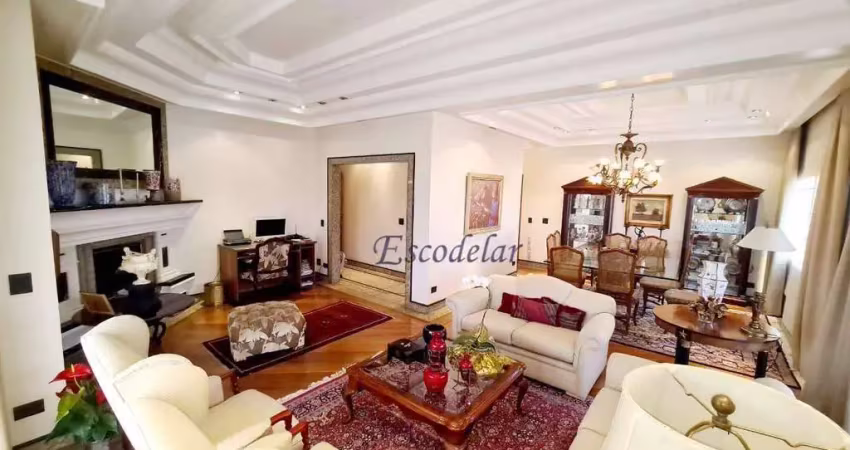 Cobertura à venda, 472 m² por r$ 3.695.000,00 - moema - são paulo/sp