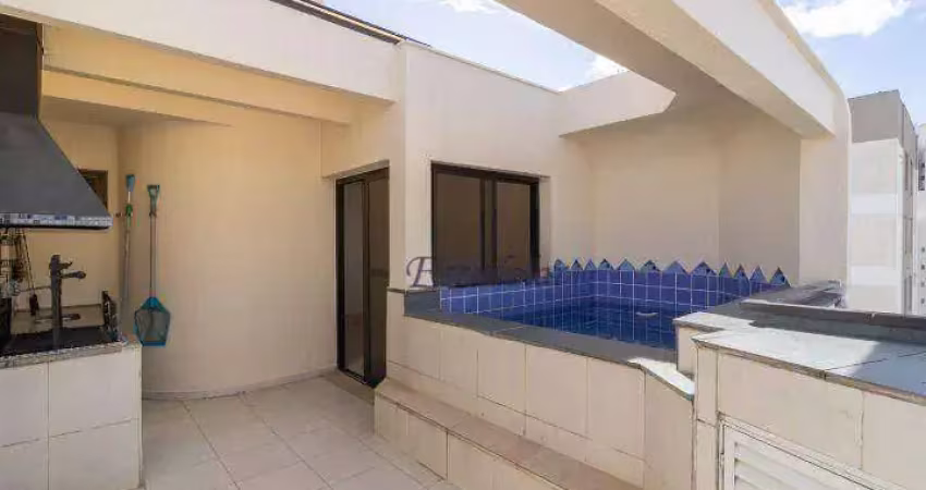 Cobertura, 83 m² - venda por r$ 1.483,00 ou aluguel por r$ 8.871,01/mês - moema - são paulo/sp
