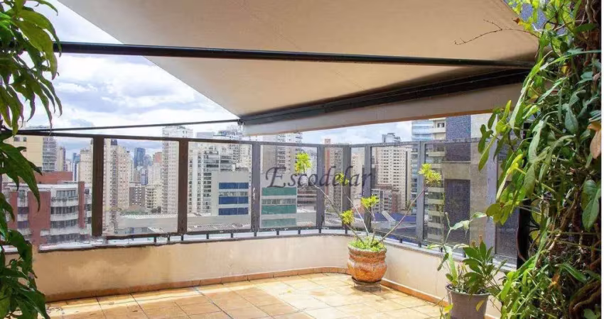 Cobertura com 4 dormitórios à venda, 355 m² por R$ 3.650.000,00 - Moema - São Paulo/SP