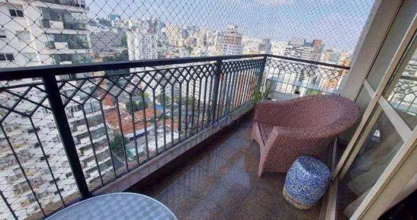 Apartamento com 4 quartos à venda, 160 m² por r$ 2.950.000 - pinheiros - são paulo/sp