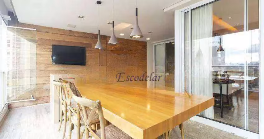 Apartamento com 3 dormitórios à venda, 370 m² por r$ 9.200.000,00 - campo belo - são paulo/sp