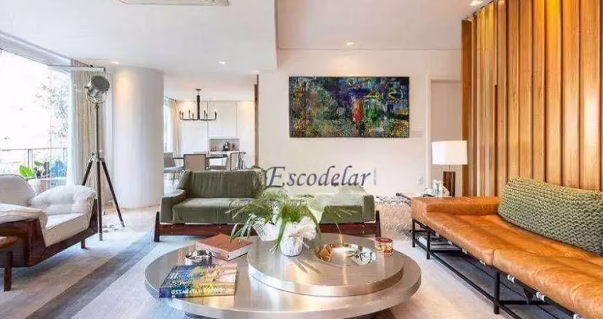 Apartamento com 2 dormitórios à venda, 164 m² por r$ 5.800.000,00 - itaim bibi - são paulo/sp