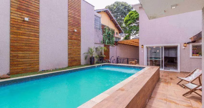 Casa com 3 dormitórios à venda, 300 m² por R$ 3.040.000,00 - Brooklin - São Paulo/SP