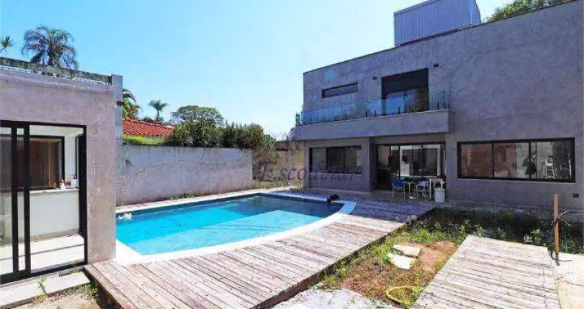 Casa à venda, 496 m² por r$ 8.800.000,00 - alto de pinheiros - são paulo/sp