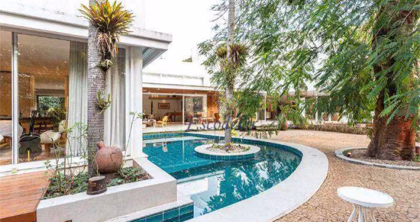 Casa com 5 suítes, 3 vagas, àrea gourmet, 750 m² - alto de pinheiros - são paulo/sp