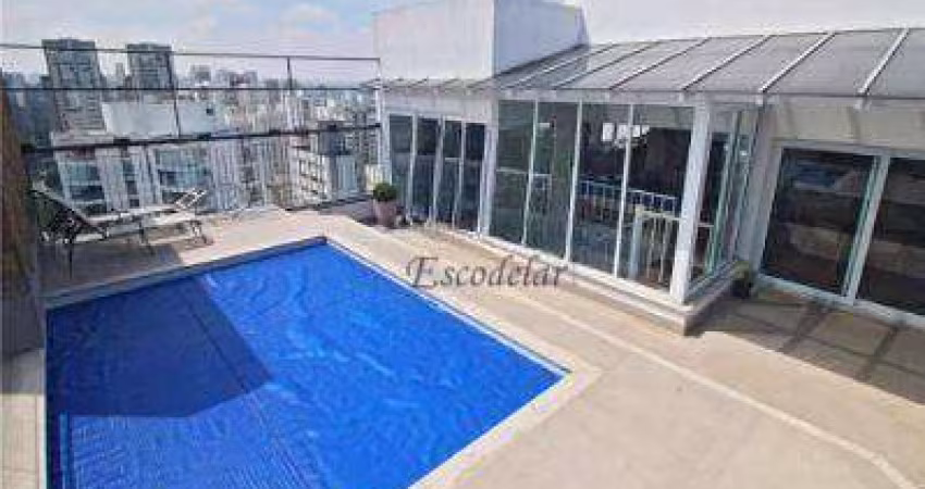 Cobertura com 4 dormitórios à venda, 487 m² por r$ 20.000.000,00 - moema - são paulo/sp