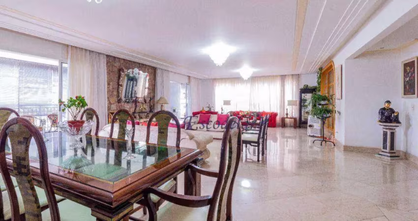 Apartamento com 4 suítes 6 vagas à venda, 327 m²  paraíso -  próximo ao parque do ibirapuera..