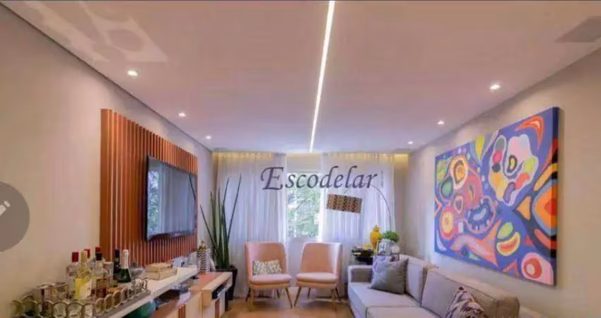 Apartamento com 3 quartos à venda, 110 m² por  moema - são paulo/sp
