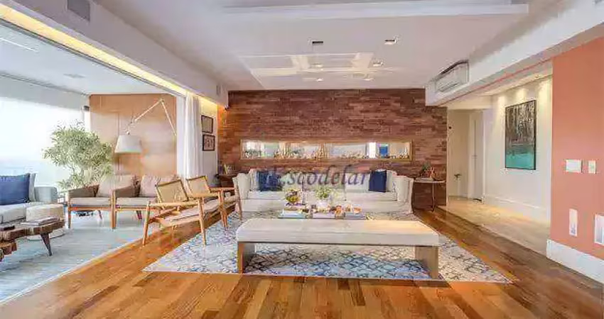 Apartamento com 4 dormitórios à venda, 290 m² por r$ 5.500.000,00 - campo belo - são paulo/sp