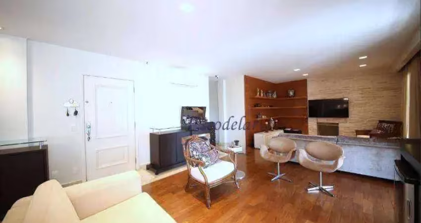 Apartamento com 4 dormitórios à venda, 252 m² por r$ 3.600.000,00 - campo belo - são paulo/sp
