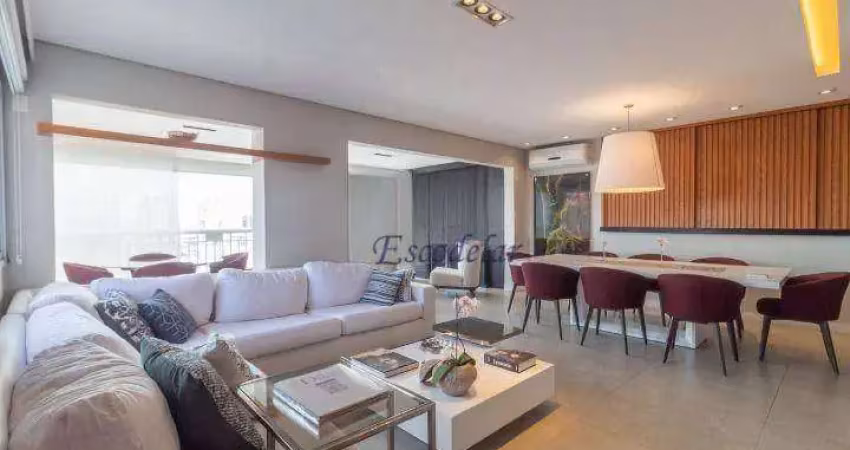 Cobertura com 4 dormitórios à venda, 341 m² por R$ 5.000.000,00 - Brooklin - São Paulo/SP