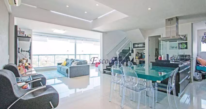 Apartamento com 2 dormitórios à venda, 117 m² por r$ 1.800.000,00 - campo belo - são paulo/sp