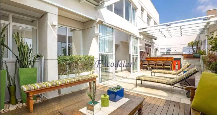 Cobertura com 4 dormitórios à venda, 355 m² por R$ 6.880.000,00 - Moema - São Paulo/SP