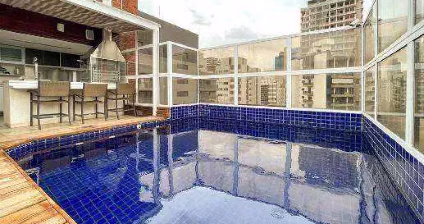 Cobertura com 3 dormitórios à venda, 373 m² por r$ 8.000.000,00 - moema - são paulo/sp