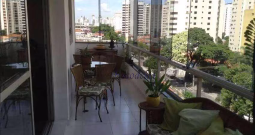 Apartamento com 4 dormitórios à venda, 208 m² por r$ 2.700.000,00 - moema - são paulo/sp
