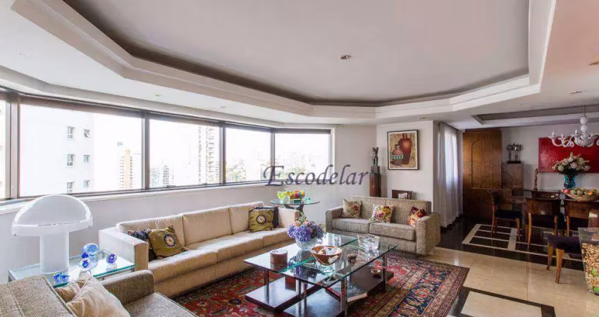 Apartamento com 4 dormitórios à venda, 276 m² por R$ 3.200.000,00 - Campo Belo - São Paulo/SP