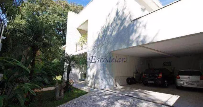 Casa com 4 dormitórios à venda, 460 m² por r$ 8.500.000,00 - alto de pinheiros - são paulo/sp