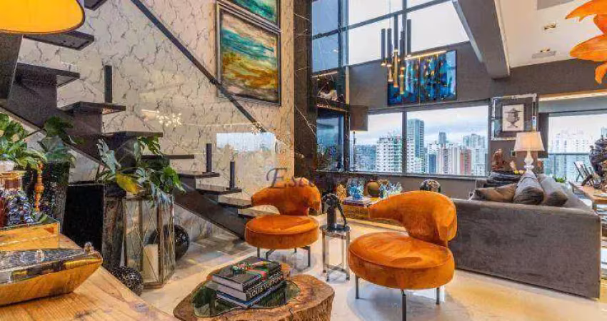 Cobertura com 3 dormitórios à venda, 320 m² por R$ 9.000.000,00 - Campo Belo - São Paulo/SP