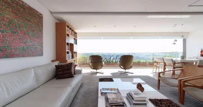Apartamento com 2 dormitórios à venda, 180 m² por R$ 3.200.000,00 - Campo Belo - São Paulo/SP
