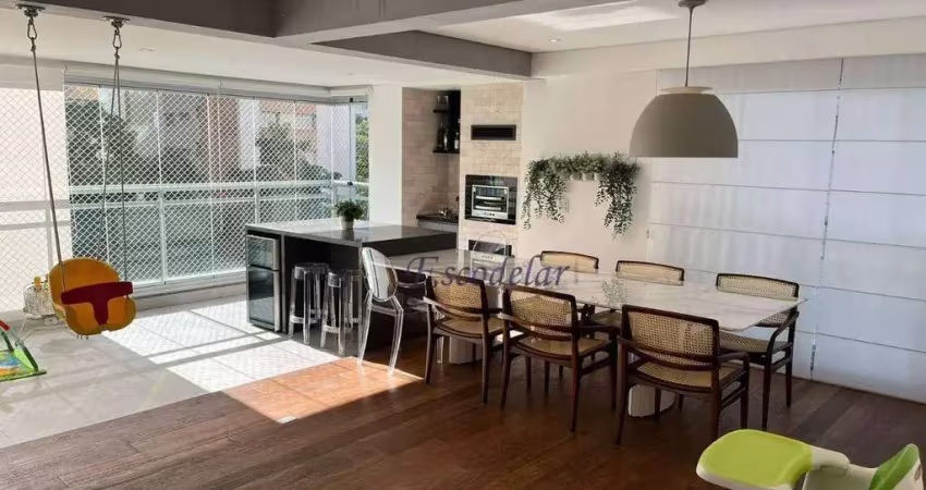Apartamento com 4 dormitórios à venda, 220 m² por R$ 5.600.000,00 - Campo Belo - São Paulo/SP