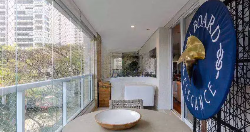 Apartamento com 4 dormitórios à venda, 233 m² por r$ 4.400.000,00 - campo belo - são paulo/sp