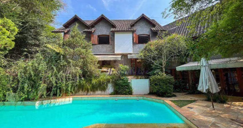 Sobrado com 4 quartos à venda, 940 m² por r$ 15.900.000 - cidade jardim - rua sem saída- oportunidade- são paulo/sp