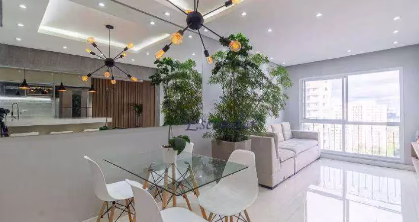 Apartamento com 2 dormitórios à venda, 90 m² por r$ 1.080.000,00 - alto de pinheiros - são paulo/sp