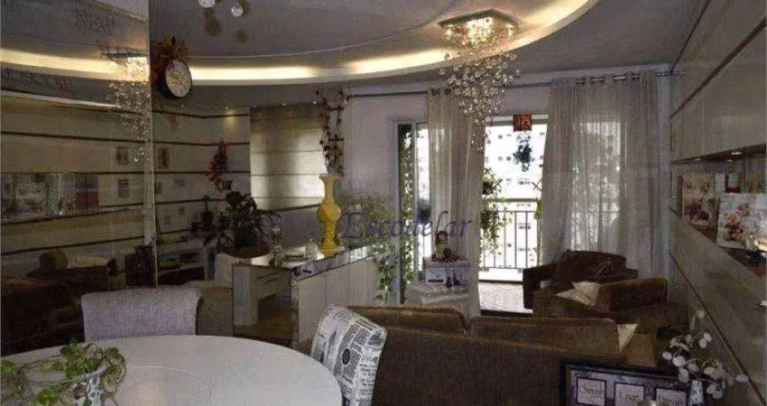Apartamento com 2 dormitórios para alugar, 87 m² por r$ 9.000,00 - alto de pinheiros - são paulo/sp