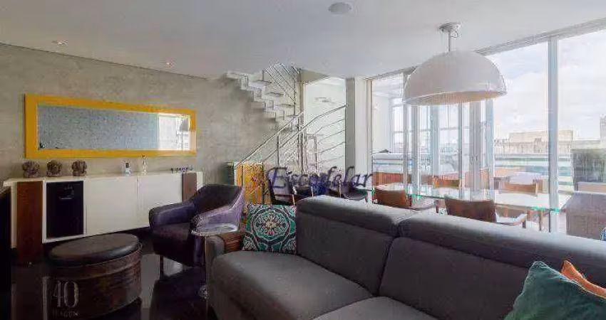 Cobertura com 2 dormitórios à venda, 102 m² por R$ 3.600.000,00 - Vila Olímpia - São Paulo/SP
