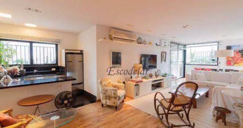 Cobertura com 3 dormitórios à venda, 270 m² por r$ 4.200.000,00 - perdizes - são paulo/sp
