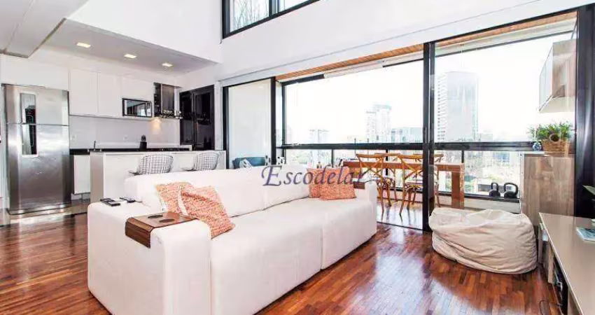 Apartamento duplex à venda, 123 m² por r$ 2.450.000,00 - vila olímpia - são paulo/sp