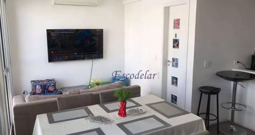 Apartamento duplex a venda no brooklin, 81m2-2 quartos e 1 suíte –andar alto., próximo metro