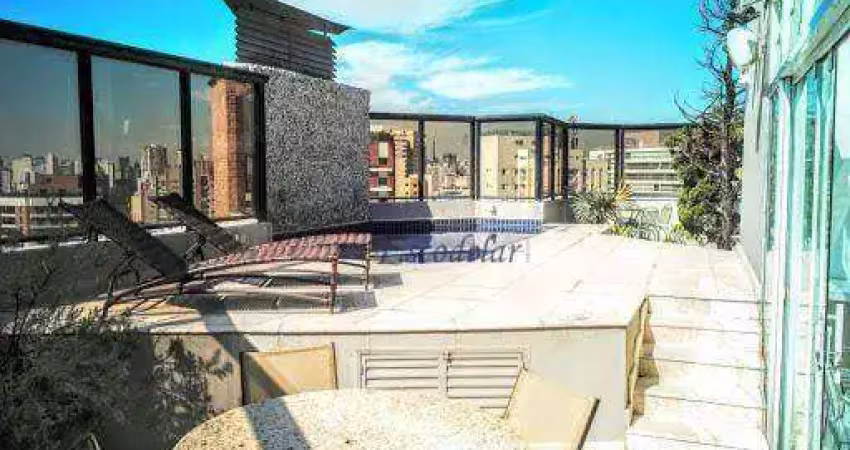 Cobertura com 4 dormitórios à venda, 407 m² por r$ 5.990.000,00 - perdizes - são paulo/sp