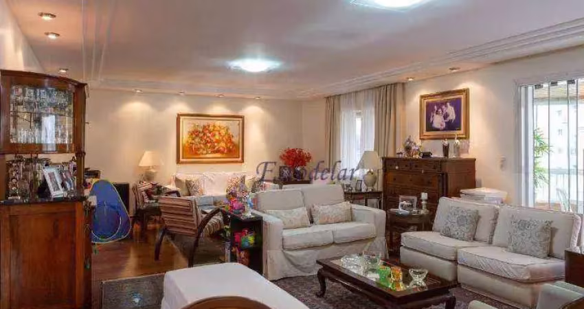 Apartamento com 4 dormitórios, 350 m² - venda por R$ 3.850.000,00 ou aluguel por R$ 24.000,00 - Perdizes - São Paulo/SP