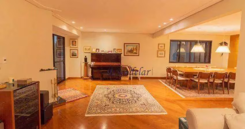 Apartamento à venda, 217 m² por r$ 5.900.000,00 - moema - são paulo/sp