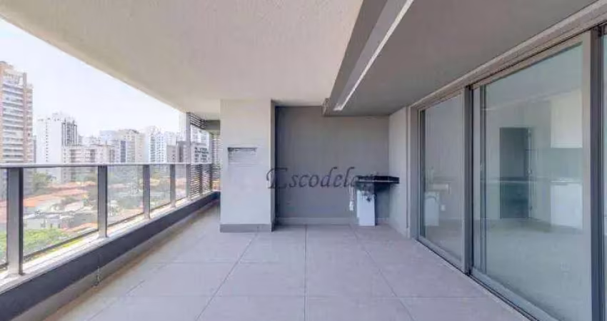 Apartamento com 3 dormitórios à venda, 131 m² por R$ 2.680.000,00 - Brooklin Paulista - São Paulo/SP