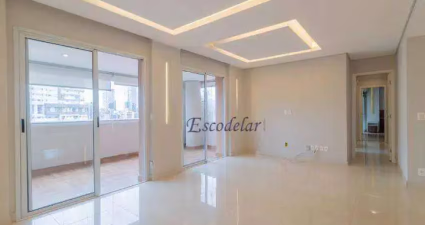 Apartamento com 3 dormitórios à venda, 119 m² por r$ 2.300.000,00 - brooklin paulista - são paulo/sp