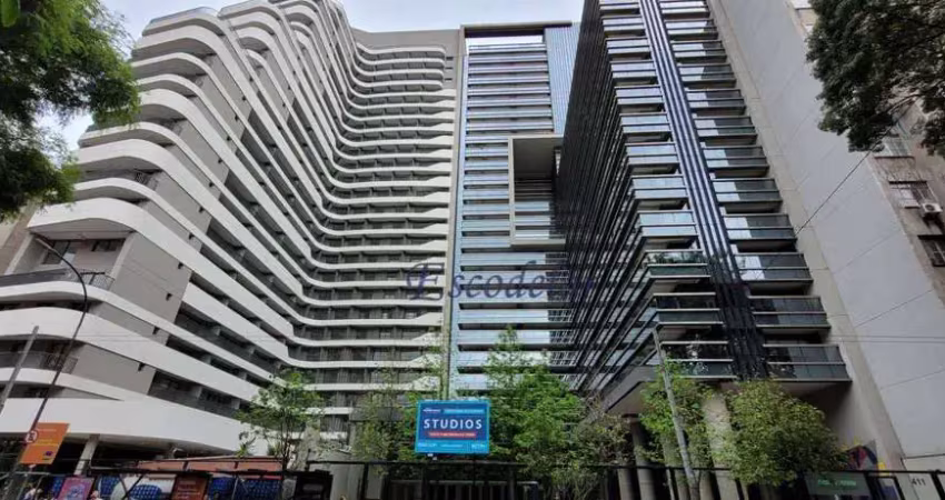 Apartamento duplex para comprar com  69,24m², novo, vista praça - praça da república