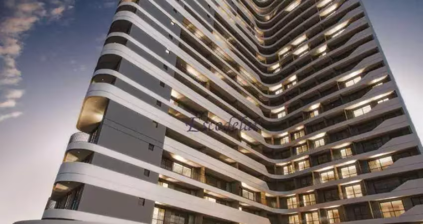 Apartamento estúdio para comprar  24,28m², novo - praça da república
