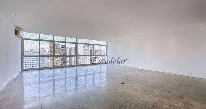 Apartamento para alugar, 460 m² por R$ 28.500,01/mês - Higienópolis - São Paulo/SP