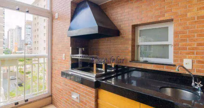 Apartamento com 3 dormitórios à venda, 145 m² por r$ 2.550.000,00 - brooklin - são paulo/sp