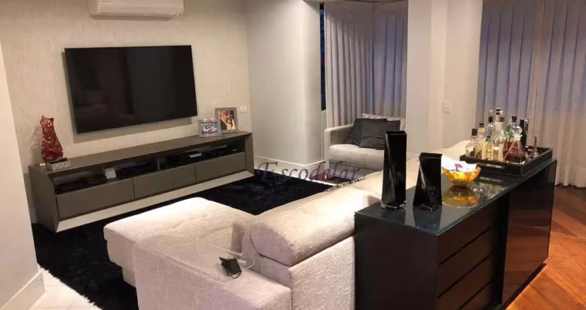 Apartamento com 3 dormitórios à venda, 166 m² por r$ 2.200.000,00 - brooklin - são paulo/sp
