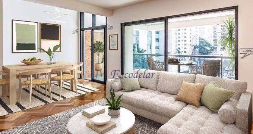 Apartamento com 3 dormitórios à venda, 138 m² por r$ 3.378.000,00 - jardim paulista - são paulo/sp