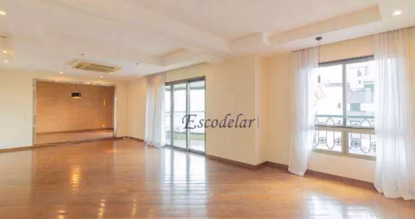 Apartamento com 4 dormitórios à venda, 285 m² por r$ 3.000.000,00 - campo belo - são paulo/sp