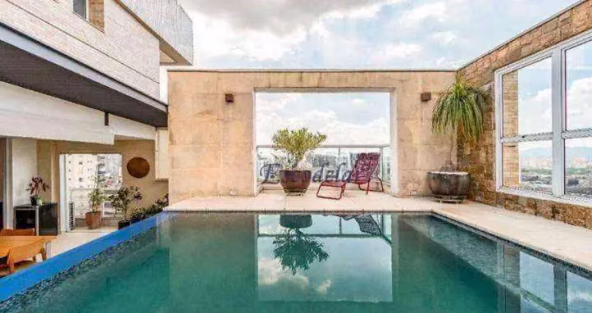 Cobertura com 4 dormitórios à venda, 404 m² por R$ 7.000.000,00 - Perdizes - São Paulo/SP