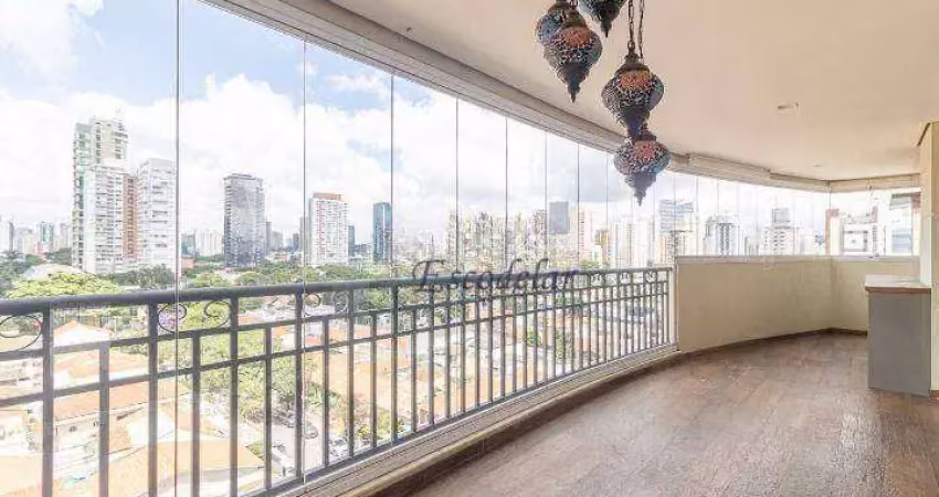 Apartamento com 3 dormitórios à venda, 170 m² por r$ 2.650.000,00 - brooklin - são paulo/sp